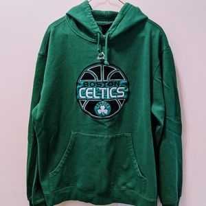 Boston Celtics Adidas Hoodie Sweatshirt Men's L